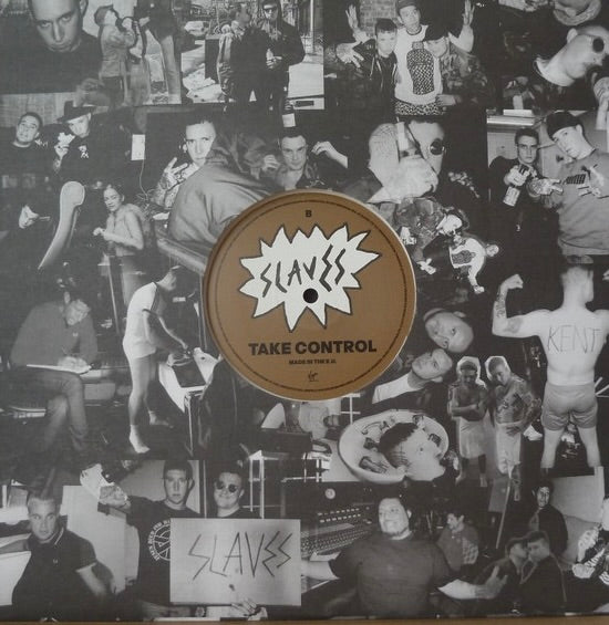 Slaves (Soft Play) – Take Control (White Vinyl LP, RSD 2017, Solid Gold Punk Bangers Edition) – EX / EX