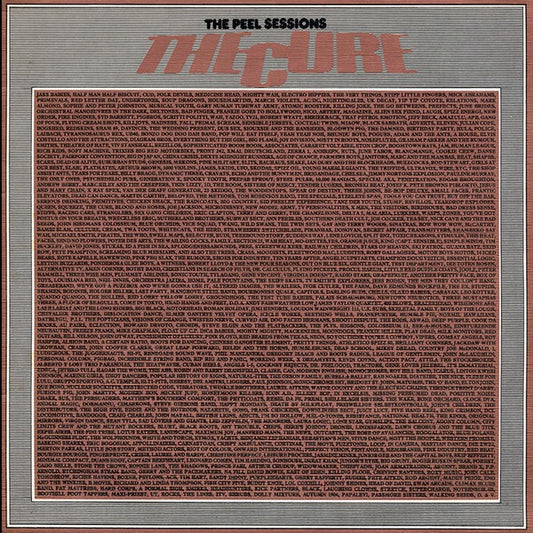 The Cure - Peel Sessions (12" EP, Strange Fruit, Textured sleeve) - EX / EX
