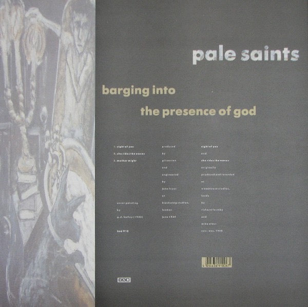 Pale Saints – Barging into the Presence of God (12" Vinyl EP, 4AD, 1989) – EX / EX