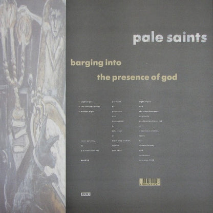 Pale Saints – Barging into the Presence of God (12" Vinyl EP, 4AD, 1989) – EX / EX