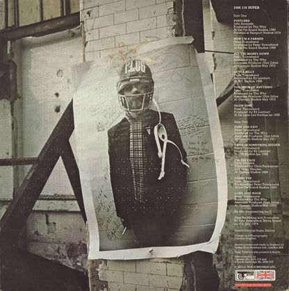 The Who – Odds and Sods (Vinyl LP, Track Records, 1980 Reissue) – EX / EX