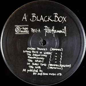 Peter Hammill - A Black Box (Vinyl LP, S-Type, 1980) - EX / EX