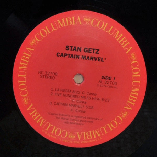 Stan Getz - Captain Marvel (Vinyl LP, Pure Pleasure Audiophile) - Near Mint
