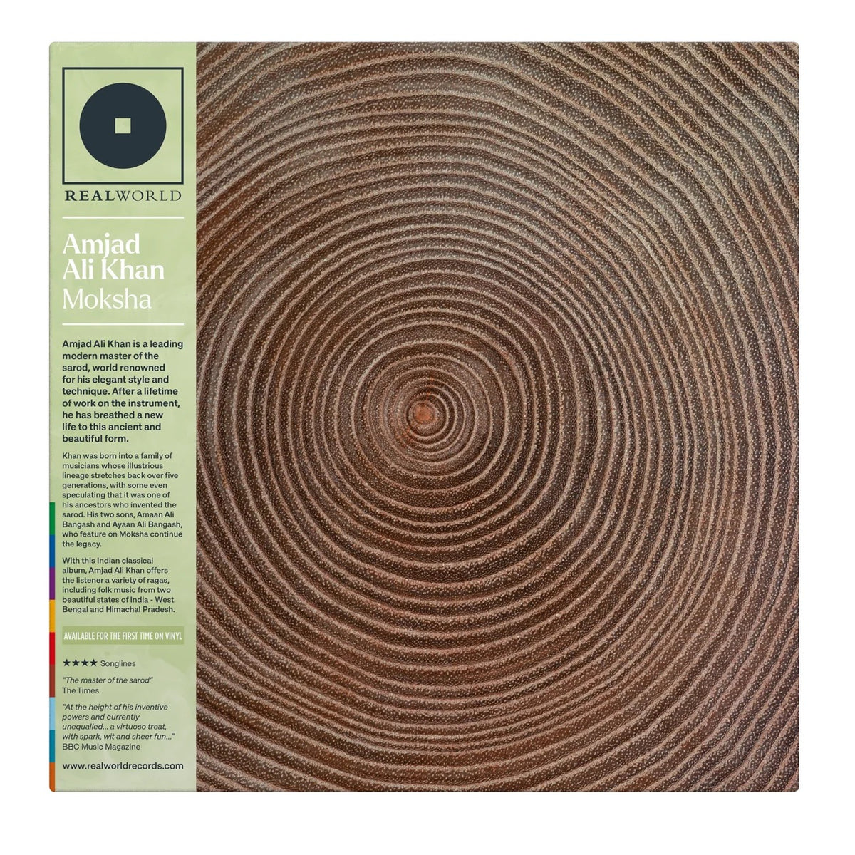 Amjad Ali Khan – Moksha (Vinyl LP, Real World Records) – Mint / Sealed