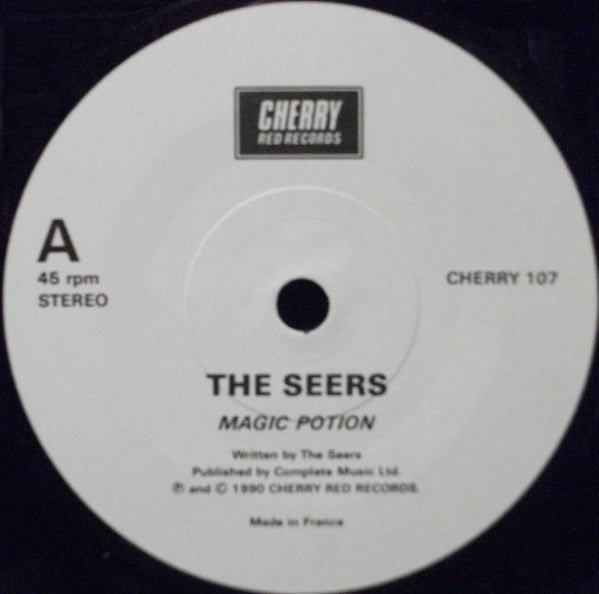 The Seers – Psych Out (Vinyl LP + 7" Single, Cherry Red Records, 1990) – EX / EX