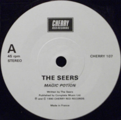 The Seers – Psych Out (Vinyl LP + 7" Single, Cherry Red Records, 1990) – EX / EX