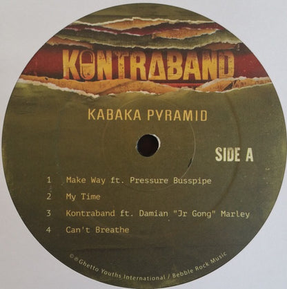 Kabaka Pyramid – Kontraband (Vinyl LP, Ghetto Youths International / Bebble Rock Music, 2018) – Mint / Sealed