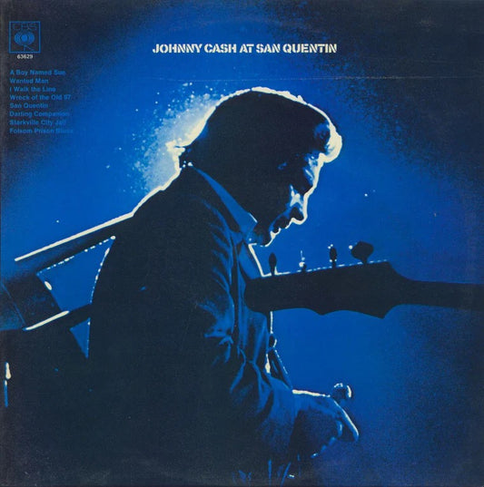 Johnny Cash – At San Quentin [CBS reissue, Vinyl LP] Mint & Sealed