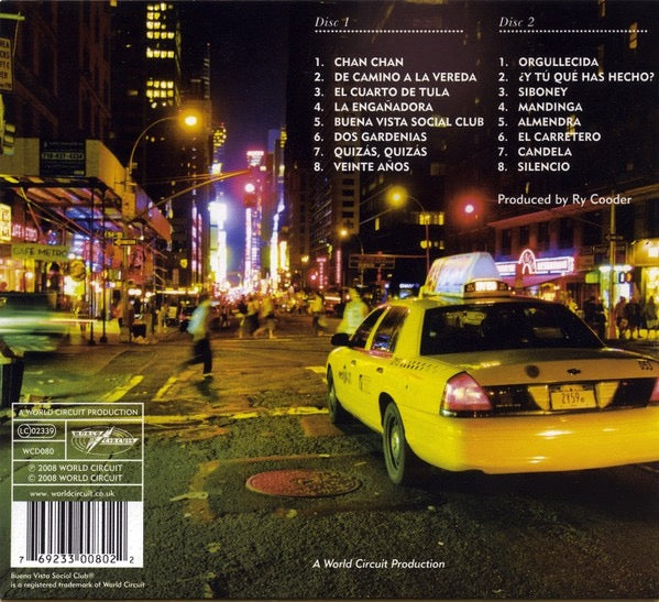Buena Vista Social Club – At Carnegie Hall (2CD, Booklet, World Circuit Productions, 2008) – Mint / Sealed