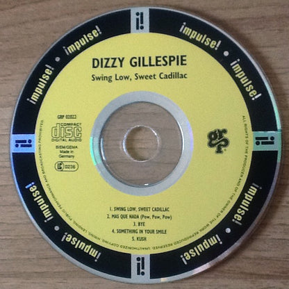 Dizzy Gillespie – Swing Low, Sweet Cadillac (CD, GRP Records / Impulse!, 1993) – Mint