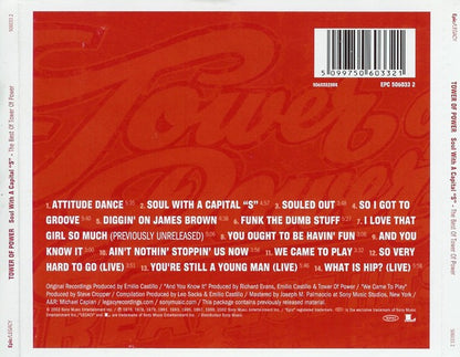 Tower of Power – Soul with a Capital “S” (CD, Sony Music Entertainment, 2002) – Mint