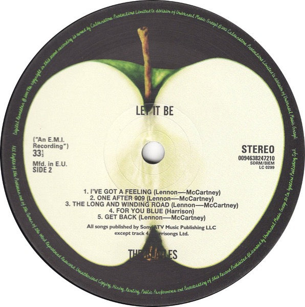 The Beatles – Let It Be (Vinyl LP, Apple Records, 2017 Reissue) – Mint / Sealed