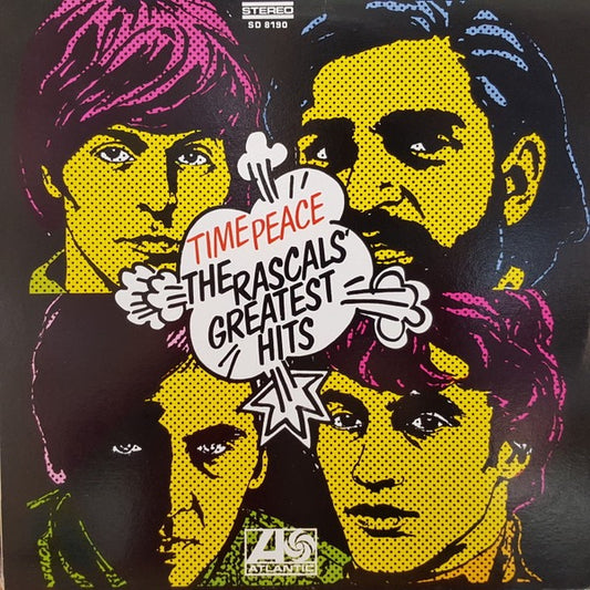 The Rascals - Time Peace, Greatest Hits (Vinyl LP, Atlantic) - EX / EX