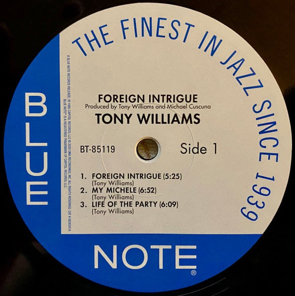 Tony Williams – Foreign Intrigue (Vinyl LP, Blue Note, 2020 Reissue) – Mint / Sealed