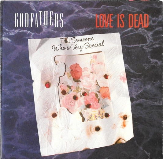 The Godfathers – Love Is Dead (Valentine’s Day Massacre Mix) (Vinyl LP, Red Rhino / The Cartel, 1987) – EX / EX