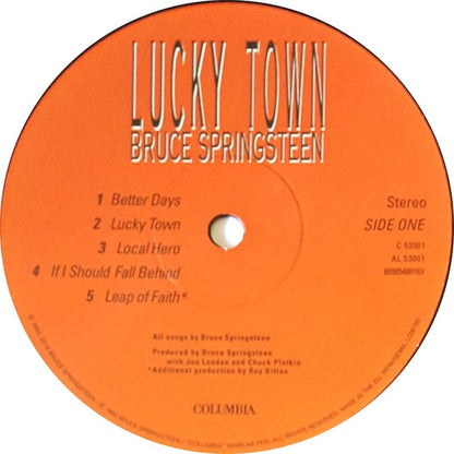 Bruce Springsteen – Lucky Town (Vinyl LP, Columbia, 2018 Reissue) – Mint / Sealed