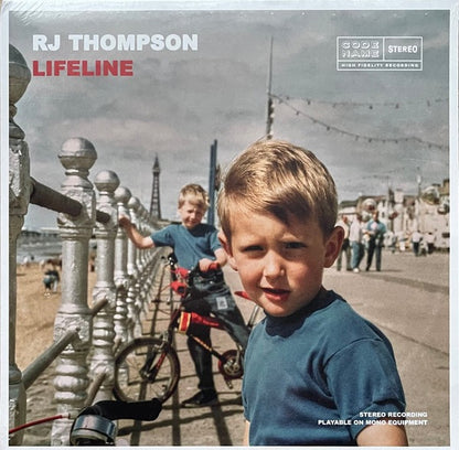 RJ Thompson – Lifeline (Blue Vinyl LP, Codename Records, 2020 Reissue) – Near Mint