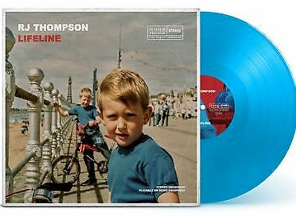 RJ Thompson – Lifeline (Blue Vinyl LP, Codename Records, 2020 Reissue) – Near Mint