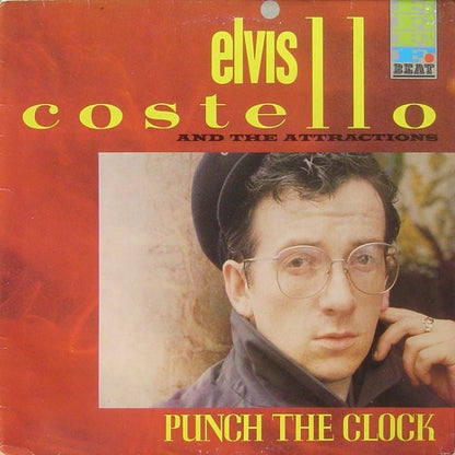 Elvis Costello and the Attractions – Punch the Clock (Vinyl LP, F-Beat Records, 1983) – EX / EX