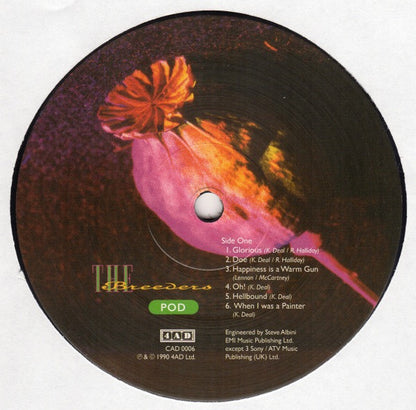 The Breeders – Pod (Vinyl LP, 4AD, 2018 Reissue) – Mint / Sealed