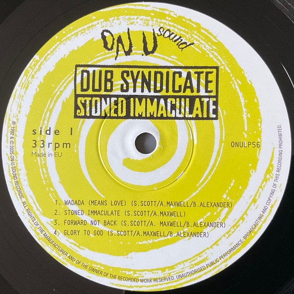 Dub Syndicate – Stoned Immaculate (Vinyl LP, DNU Sound) – Mint / Sealed