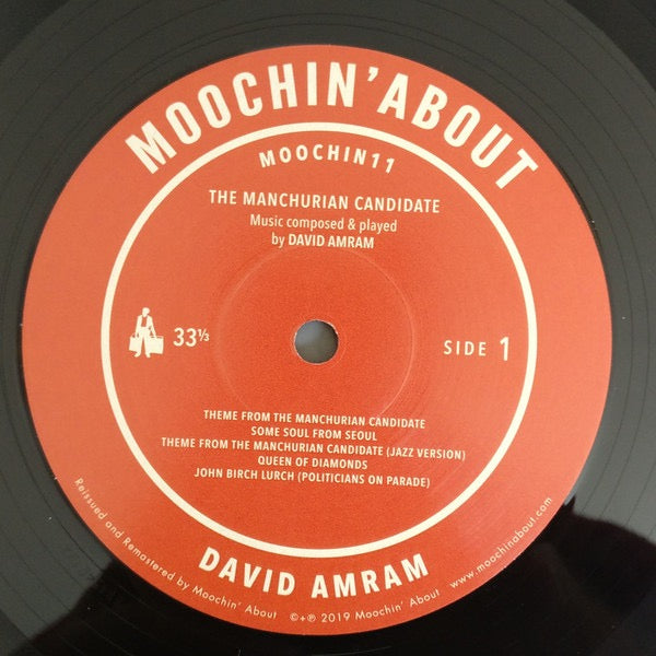 David Amram – The Manchurian Candidate (Vinyl LP, Moochin’ About, 2019 RSD) – EX / EX