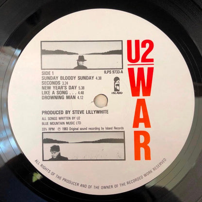 U2 – War (Vinyl LP, Island Records, 1983, Gatefold) – EX / EX