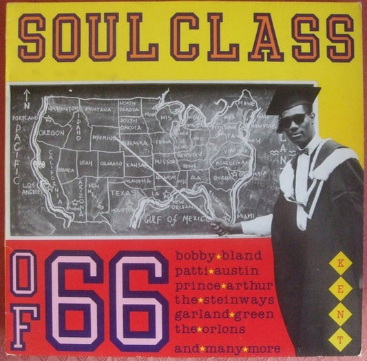 Various Artists – Soul Class 66 (Vinyl LP, Kent Records, 1983) – EX / EX