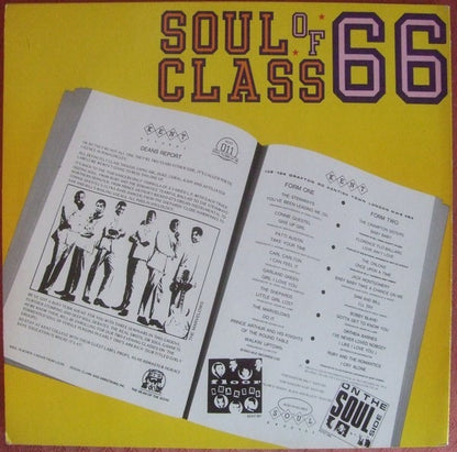 Various Artists – Soul Class 66 (Vinyl LP, Kent Records, 1983) – EX / EX