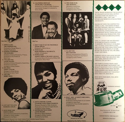Various Artists – Up on the Beat (Vinyl LP, Kent Records, 1984) – EX / VG