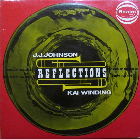 J.J. Johnson Kai Winding Reflections LP CBS Realm EX/EX