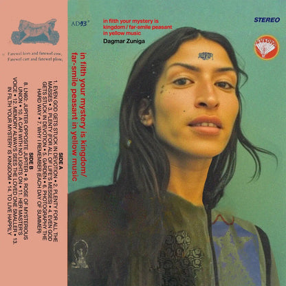 Dagmar Zuniga - in filth your mystery is kingdom / far smile peasant in yellow music (Vinyl LP, AD, 2026) Mint / Sealed