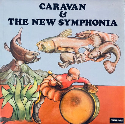 Caravan – Caravan & The New Symphonia (Vinyl LP, Deram, 1974) – EX / EX