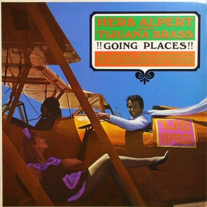 Herb Alpert and the Tijuana Brass - !Going Places! (Vinyl LP, Pye Records 1965) - VG+/EX