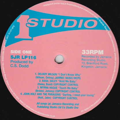 Various Artists – Studio One Lovers (Vinyl LP, Soul Jazz Records, 2005) – Mint / Sealed