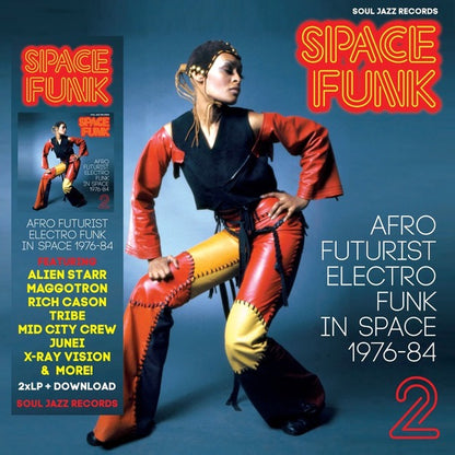 Various Artists – Space Funk: Afro-Futurist Electro Funk in Space 1976–84 (2× Vinyl LP, Soul Jazz Records, 2023) – Mint / Sealed