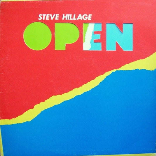 Steve Hillage – Open (Vinyl LP, Virgin Records, 1979) – EX / EX