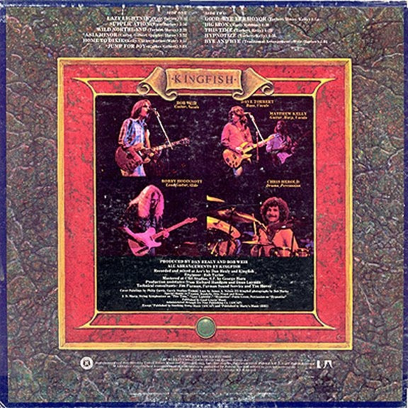 Kingfish – Kingfish (Vinyl LP, Round Records, 1976) – EX / EX