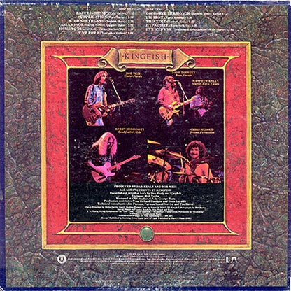 Kingfish – Kingfish (Vinyl LP, Round Records, 1976) – EX / EX