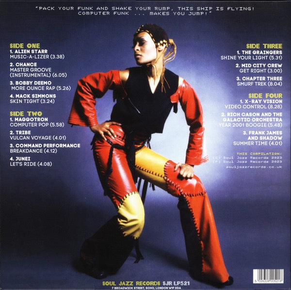 Various Artists – Space Funk: Afro-Futurist Electro Funk in Space 1976–84 (2× Vinyl LP, Soul Jazz Records, 2023) – Mint / Sealed