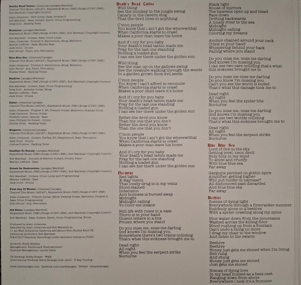 Mark Lanegan Band – Gargoyle (Vinyl LP, Heavenly Recordings, 2017) – Mint / Sealed