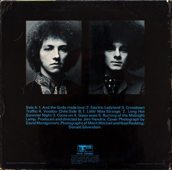 The Jimi Hendrix Experience – Electric Ladyland Part 2 (Vinyl LP, Track Records, 1969) – EX / EX