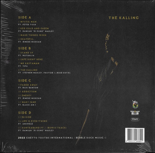 Kabaka Pyramid – The Kalling (2× Vinyl LP, Ghetto Youths International, 2022) – Mint / Sealed