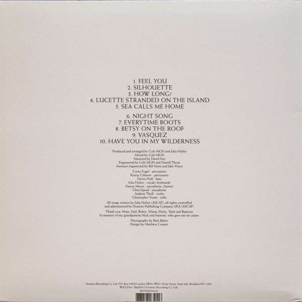 Julia Holter – Have You in My Wilderness (Vinyl LP, Domino Recording Co., 2015) – Mint / Sealed