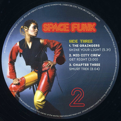 Various Artists – Space Funk: Afro-Futurist Electro Funk in Space 1976–84 (2× Vinyl LP, Soul Jazz Records, 2023) – Mint / Sealed