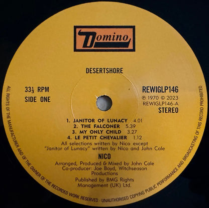 Nico – Desertshore (Vinyl LP, Domino Recording Co.) – Mint / Sealed
