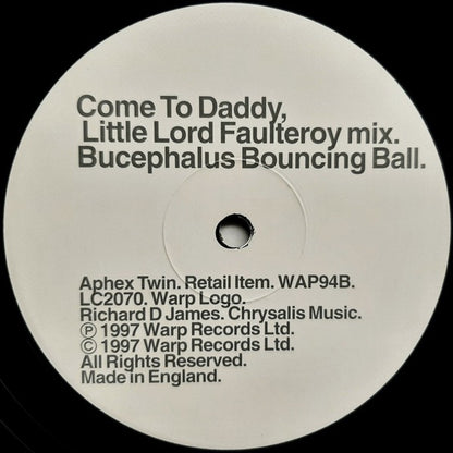 Aphex Twin – Come to Daddy (Vinyl LP, Warp, 1997) – Mint / Sealed
