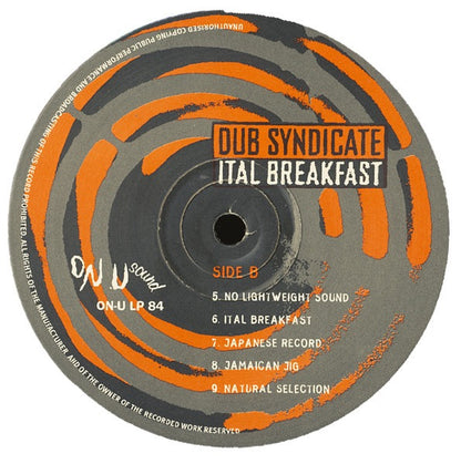 Dub Syndicate – Ital Breakfast (Vinyl LP, DNU Sound, 2024) – Mint / Sealed