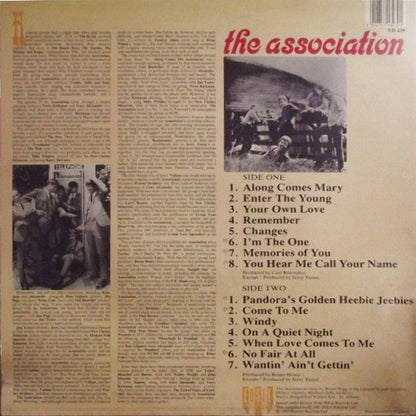 The Association – Golden Heebie Jeebies (Vinyl LP, Edsel Records, 1987) – EX / EX