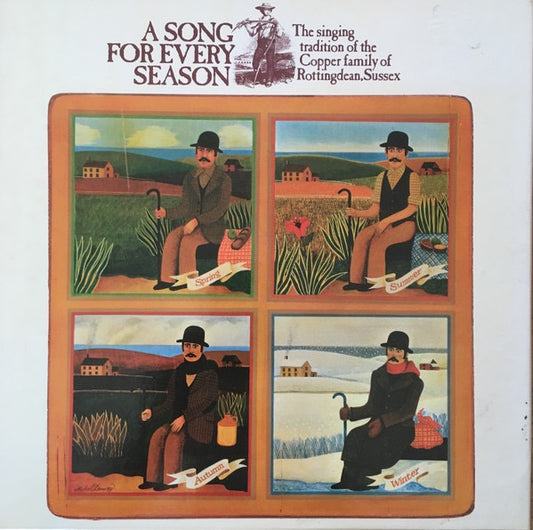 The Copper Family - A Song For Every Season (4x Vinyl LP Box Set, Leader, 1975) - EX / EX